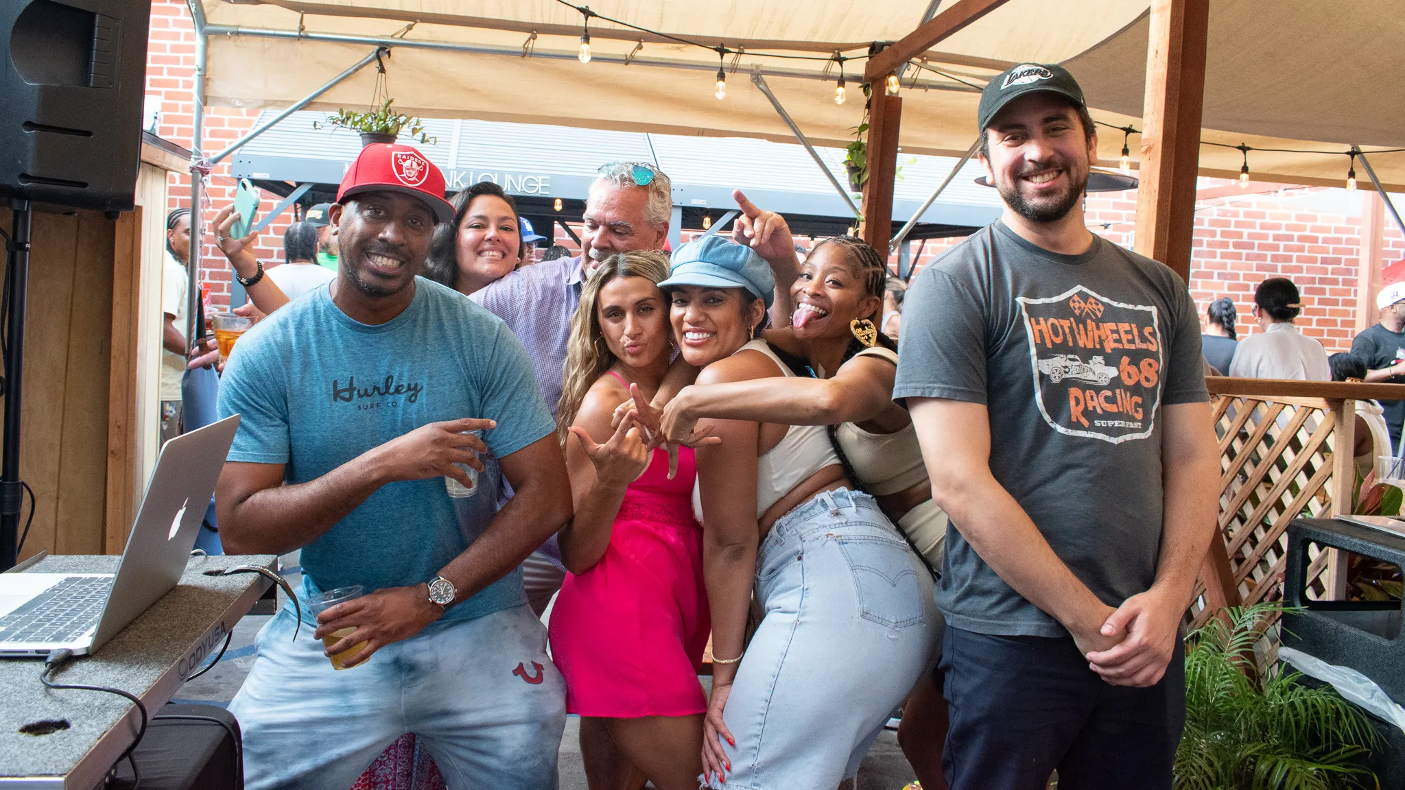 Outdoor Party DJ Dancing Venue LAX