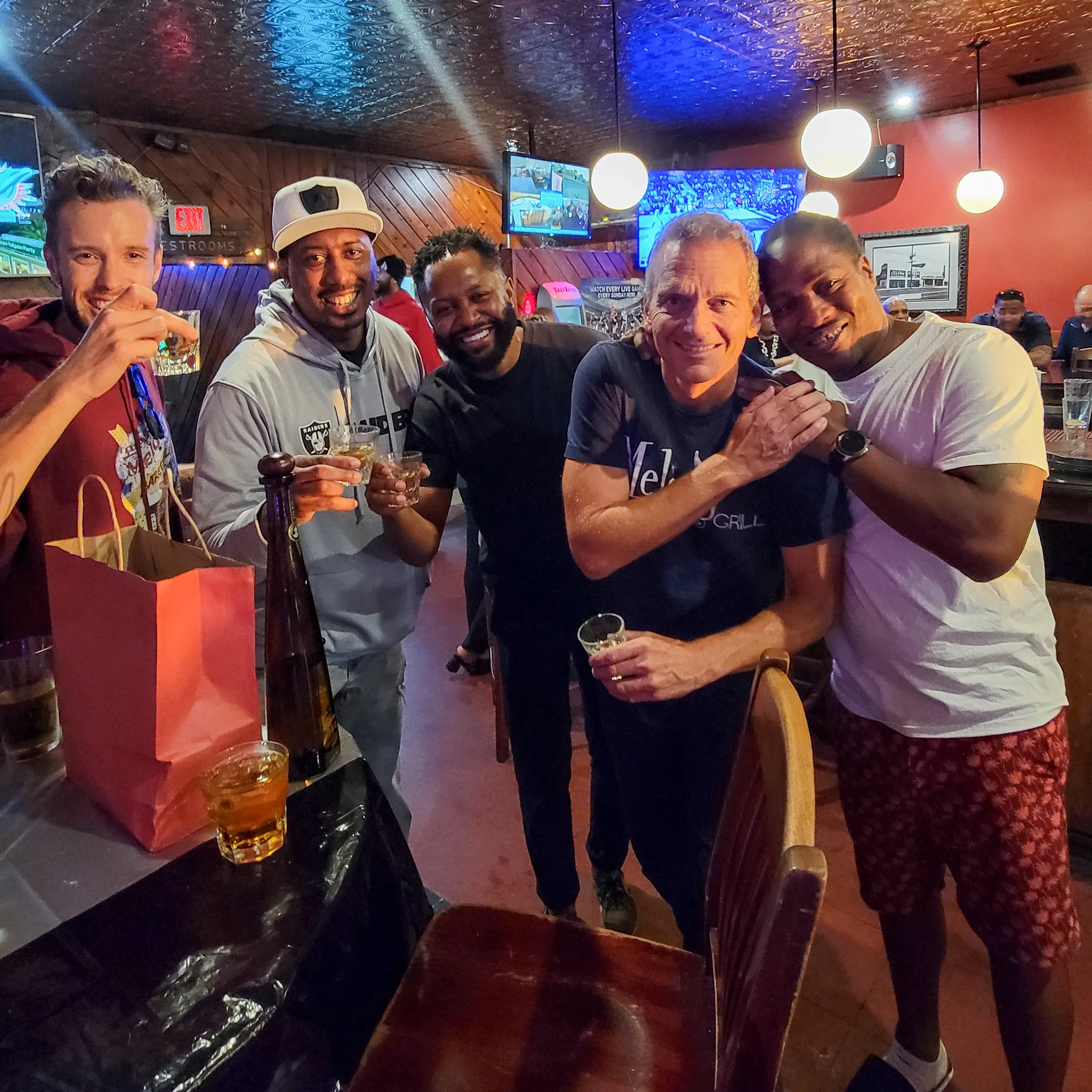 Private birthday party shots at bar in Westchester