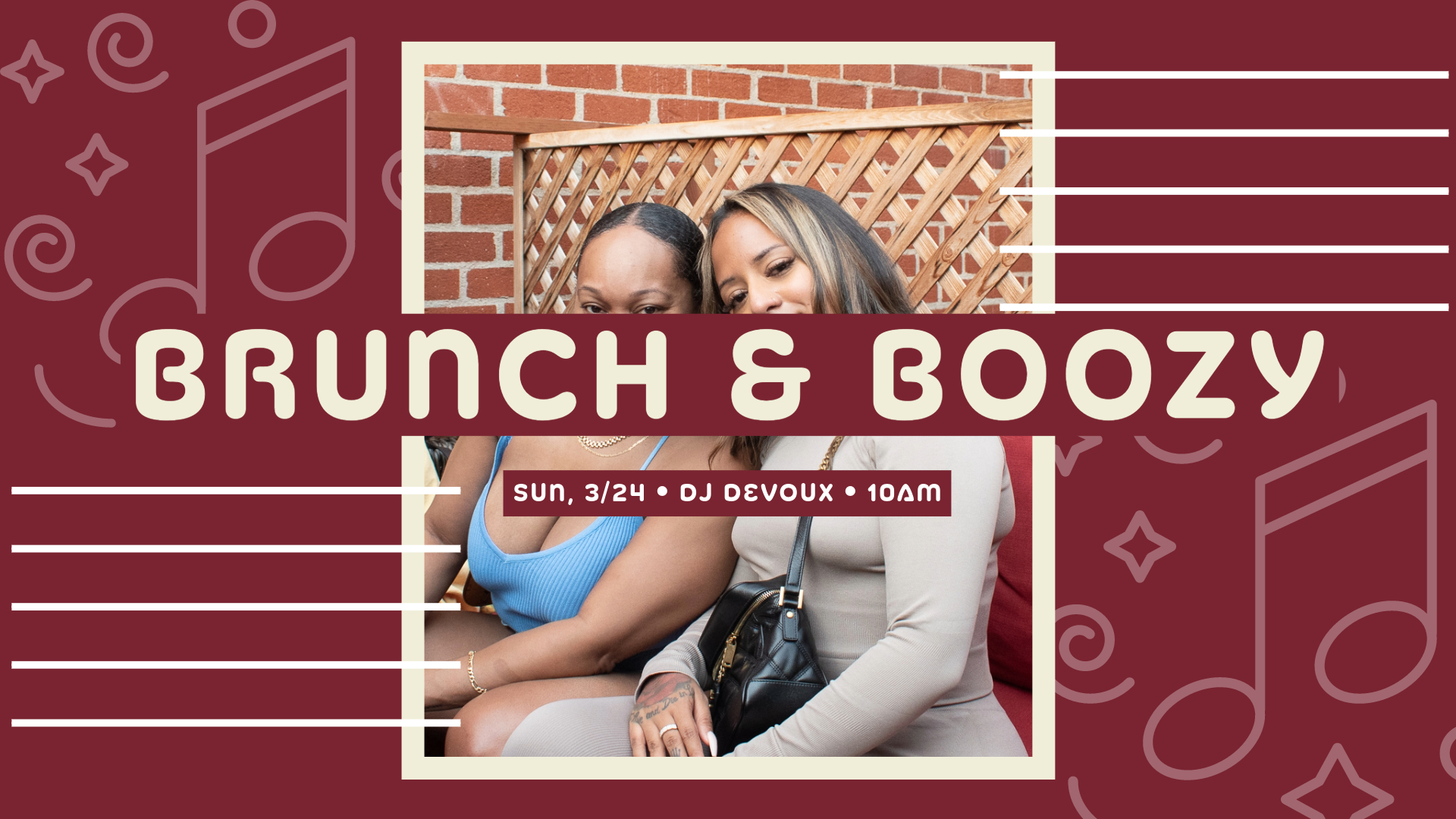 Melody Event - Brunch and Boozy with DJ