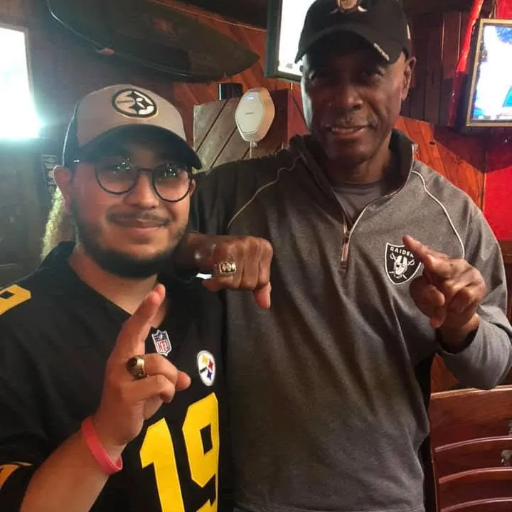 Steelers fans at Melody Hip Hop Bar